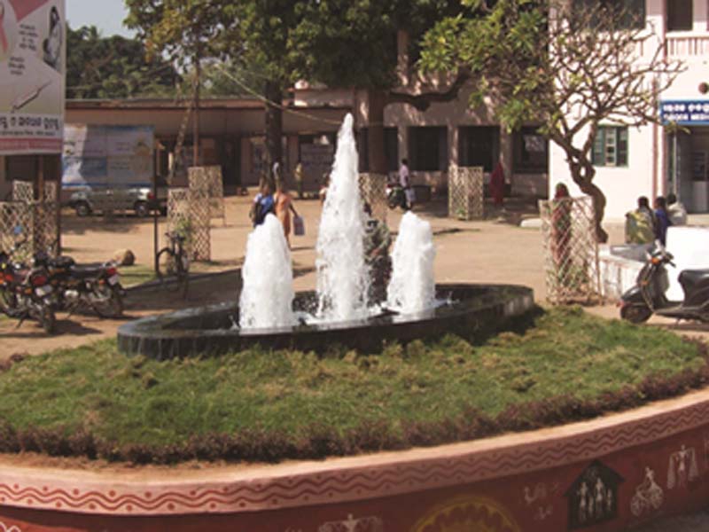 Triple Geyser Fountain